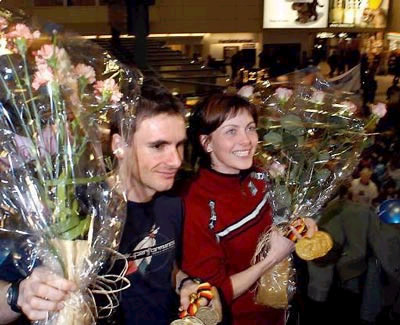 Лив Грейт и Рафаэль на Чемпионате Пуаре в Оберхофе 2004 (Германия)